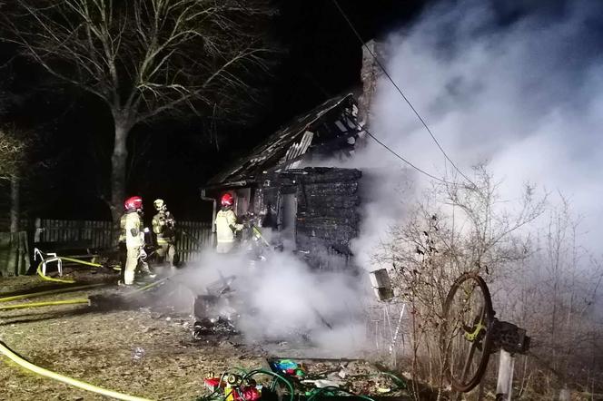 pożar straż pożarna gaszenie