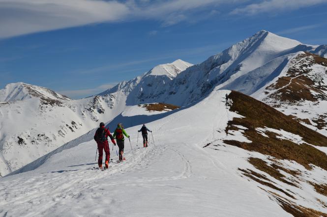 Wycieczka skitourowa w Tatrach 