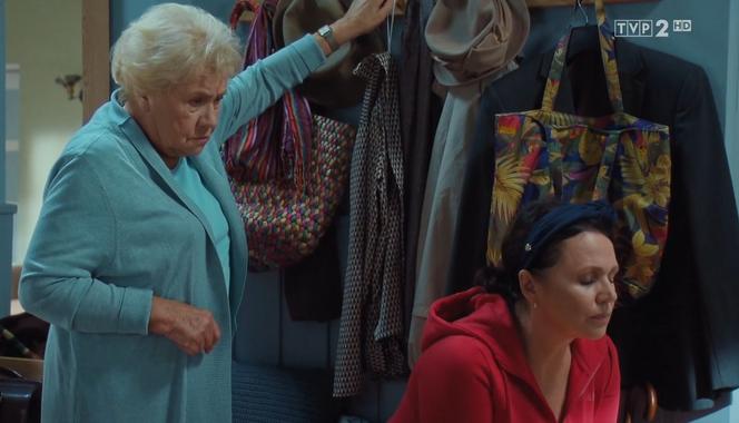 M jak miłość odc. 1559. Barbara (Teresa Lipowska), Marysia (Małgorzata Pieńkowska)