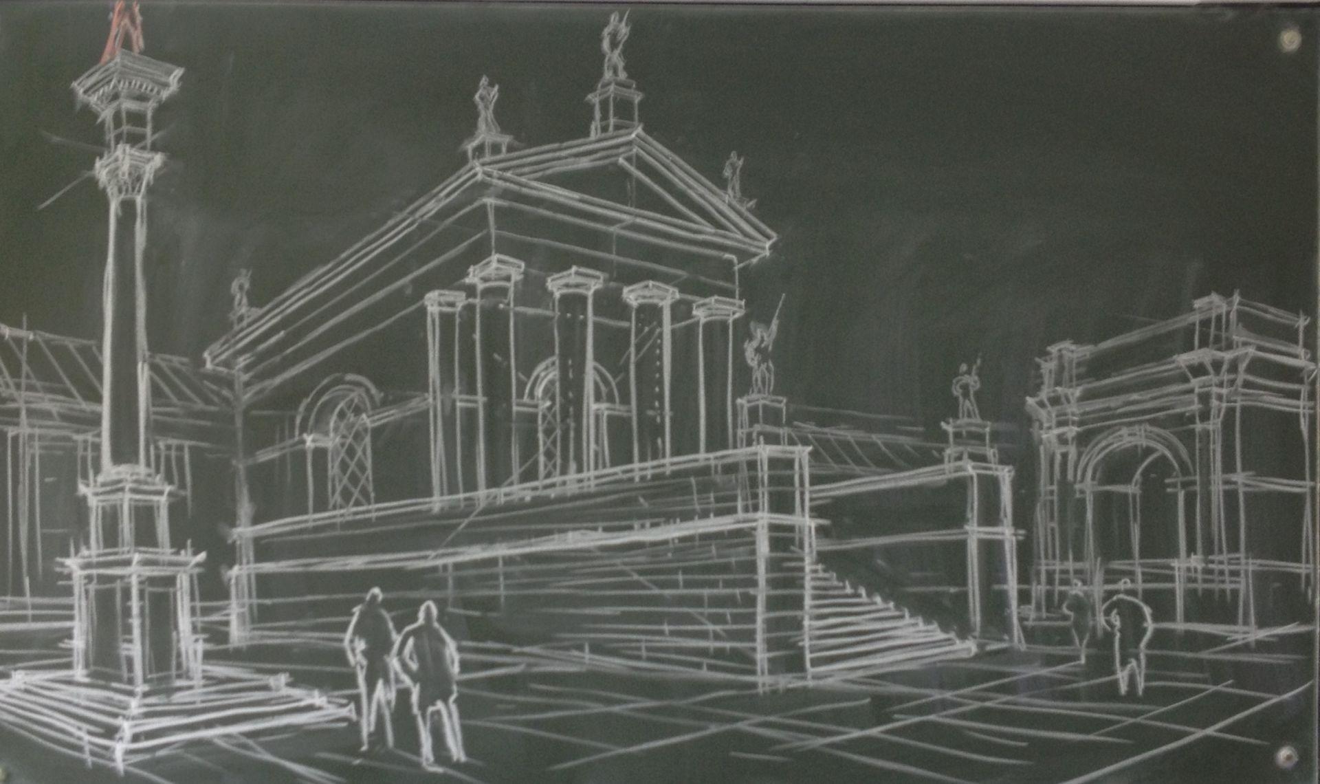 Szkice kredą: wprowadzenie do architektury według Ryszarda Nakoniecznego