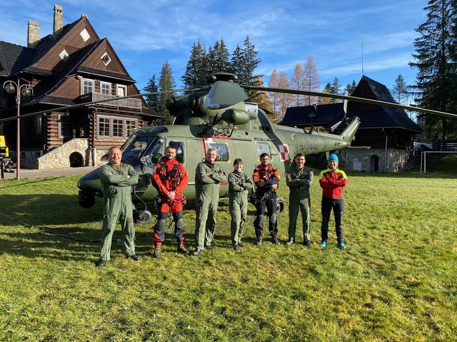 Akcja pilotów w Tatrach