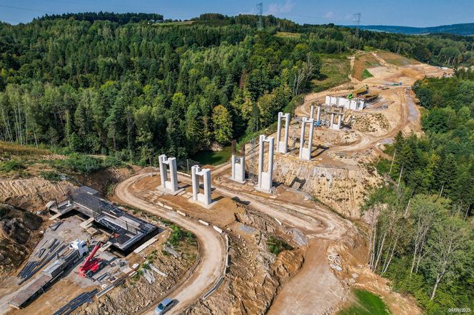 Budowa drogi ekspresowej S19 na odcinku Babica - Jawornik