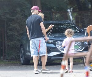 Agnieszka Kaczorowska i Marcin Rogacewicz wybrali się na rowery 