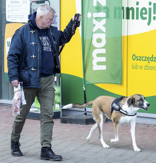 Paweł Graś z pupilem