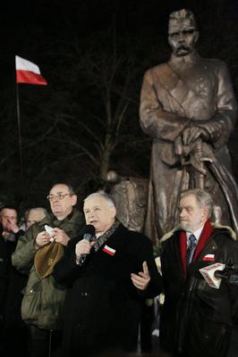 Marsz PiS w 30. rocznicę stanu wojennego - 13 grudnia 2011