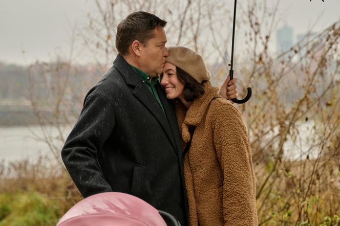 Na Wspólnej odc. 3983. Klaudia (Justyna Karłowska), Michał (Robert Kudelski)