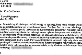 10 najciekawszych listów do MPK Kraków. Skargi, pochwały i... wierszyki! [GALERIA, AUDIO]
