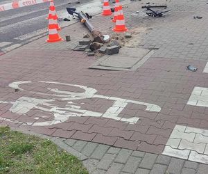 Łódź. Samochód wjechał w grupę przechodniów 