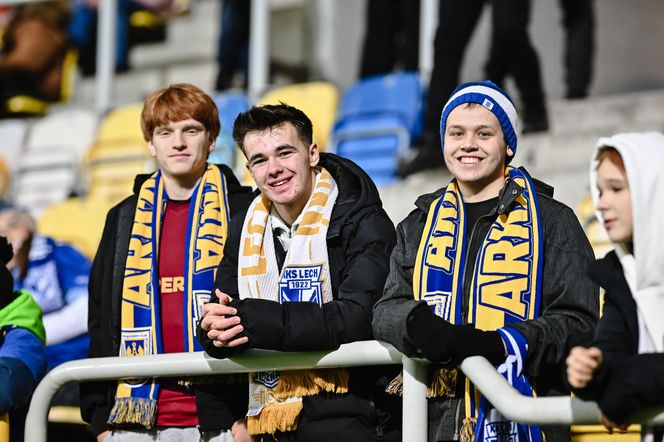 Arka Gdynia - Lech Poznań: Zdjęcia kibiców z meczu 15. kolejki PKO BP Ekstraklasy