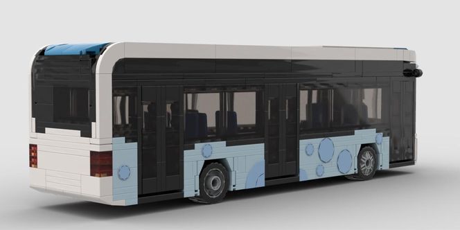Poznański autobus w wersji Lego