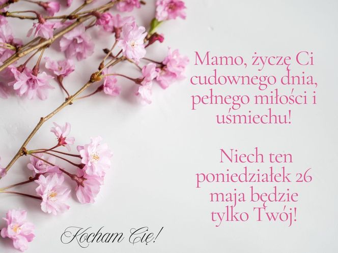 Dzień Mamy 2025 - kartki z życzeniami