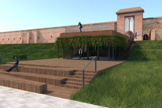 Panorama Torunia jednak niezagrożona? Budowa pawilonów na Bulwarze Filadelfijskim ma być kontynuowana