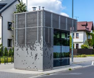 Okolice stacji metro Zacisze w Warszawie