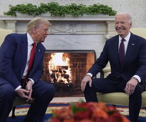 Trump przyjechał do Białego Domu! Plotki o Bidenie szaleją