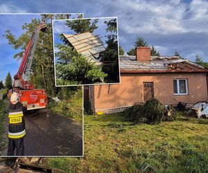 Potężne burze nad Dolnym Śląskiem! Te zdjęcia ukazują dramat mieszkańców. Ponad 500 interwencji strażaków