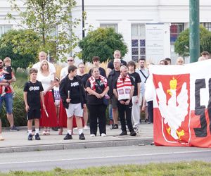 Godzina W w Sosnowcu. Mieszkańcy Zagłębia oddali hołd w 81. rocznicę Powstania Warszawskiego