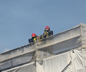 Pożar w Instytucie Lotnictwa w Warszawie! Ewakuacja 25 osób