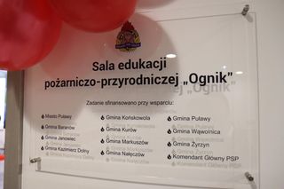 W Puławach powstała sala edukacyjna Ognik [AUDIO]