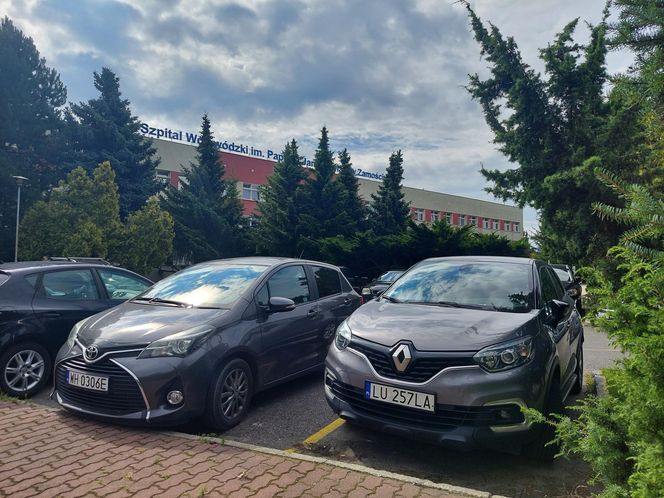 Szpital "papieski" ma nowy system parkingowy