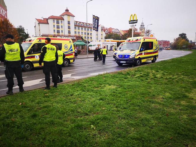 Wypadek na ul. Focha w Bydgoszczy! Wielu rannych! 