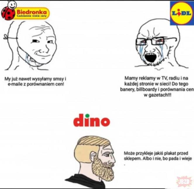 Walka cenowa Biedronki z Lidlem na memach. Internauci bezlitośni. "A wy z jakiego gangu jesteście?"