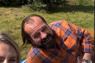 Barwy szczęścia na planie. Aldona (Elżbieta Romanowska), Borys (Jakub Wieczorek)