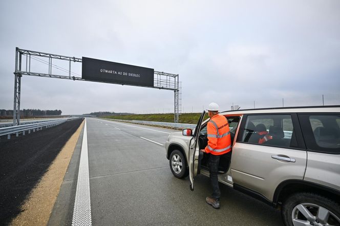 Otwarcie odcinka autostrady A2 Groszki - Siedlce Zachód (18.12.2024)