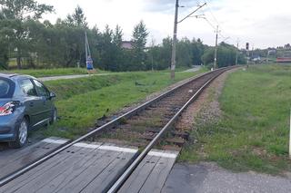 W Zborowicach samochód zderzył się z pociągiem