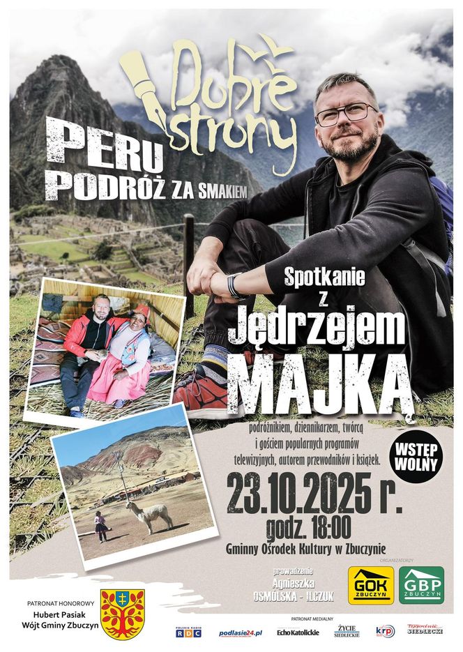 Spotkanie z Jędrzejem Majką w Zbuczynie