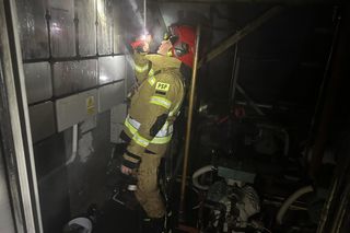 Na miejscu zdarzenia w gminie Stoczek Łukowski interweniowało w sumie 19 pojazdów ratowniczo-gaśniczych i 92 strażaków