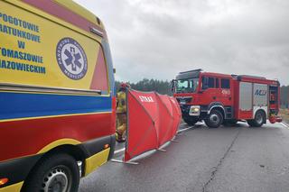 Anielin. Strażak ochotnik zginął w wypadku. Jechał z tatą oddać krew potrzebującym [ZDJĘCIA].