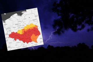 W wielu miejscach w Polsce podniesiono stopień zagrożenia pogodowego