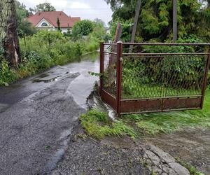 Bielsko-Biała. Skutki ulewy