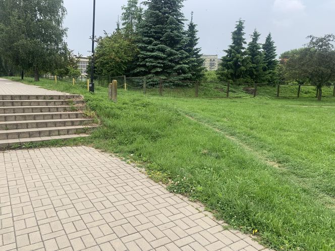 Schody dzielą ścieżkę rowerową. W internecie pojawiła się dyskusja na temat lubelskiej infrastruktury