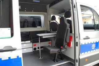 Volkswagen Crafter - policyjny Ambulans Pogotowia Ruchu Drogowego