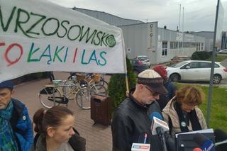 Aktywiści na Wrzosach