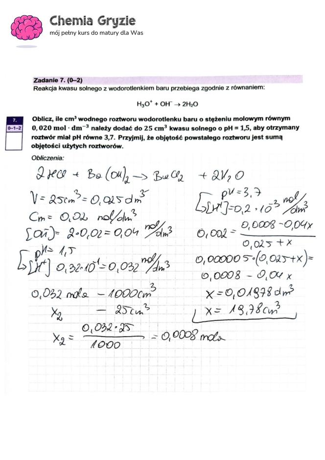 Matura 2024 chemia rozszerzona - arkusze CKE i sugerowane odpowiedzi - formuła 2023