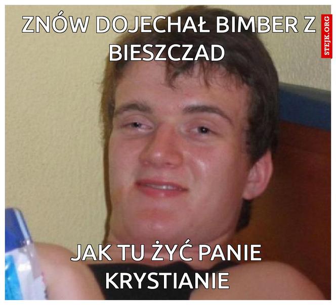 Memy o Bieszczadach