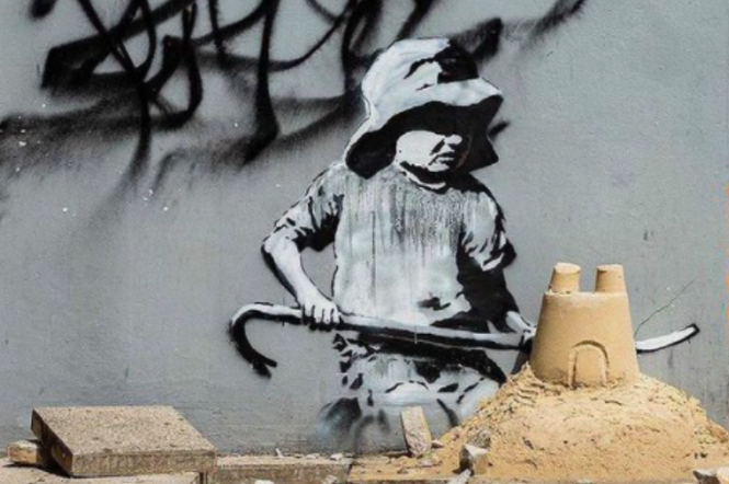 Mural Banksy'ego
