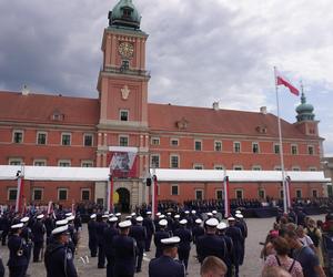 Święto Policji 2024. Uroczystości na placu Zamkowym w Warszawie