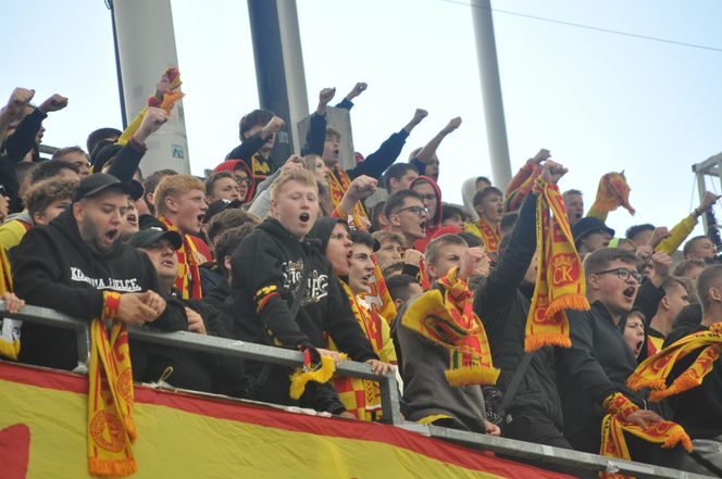 Korona Kielce - Lech Poznań. Zdjęcia kibiców na Exbud Arenie