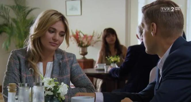 M jak miłość odc. 1395. Paweł (Rafał Mroczek), Julka (Joanna Kuberska)