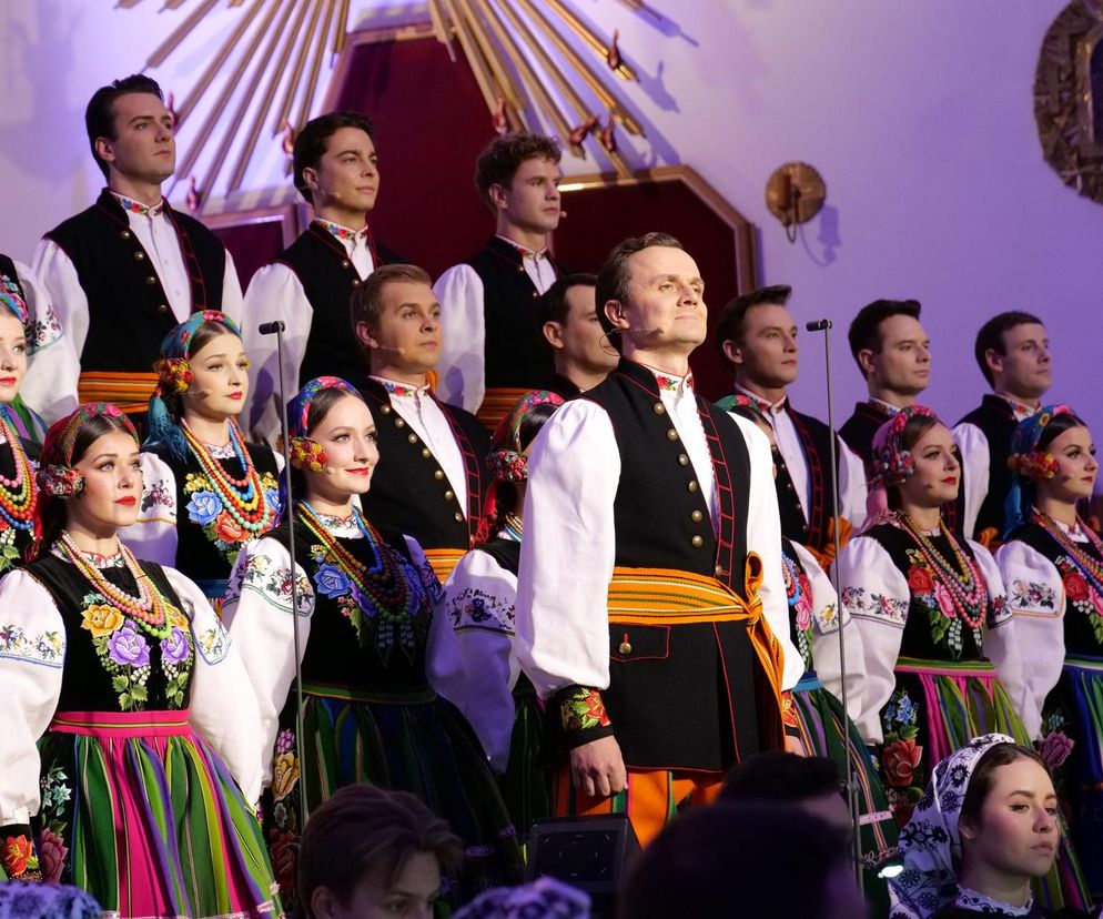 Występ zespołu Mazowsze w Starachowicach