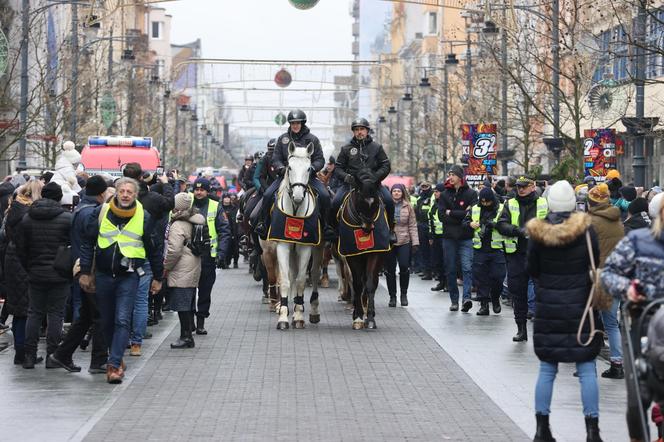 WOŚP 2024. Wielka szarża na Piotrkowskiej