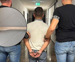 Wieczór kawalerki w stylu GTA. Gość groził siekierą, podpalił stół i hodował „zioło”