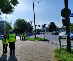 Mazowieccy policjanci rywalizowali o to kto najlepiej kieruje ruchem
