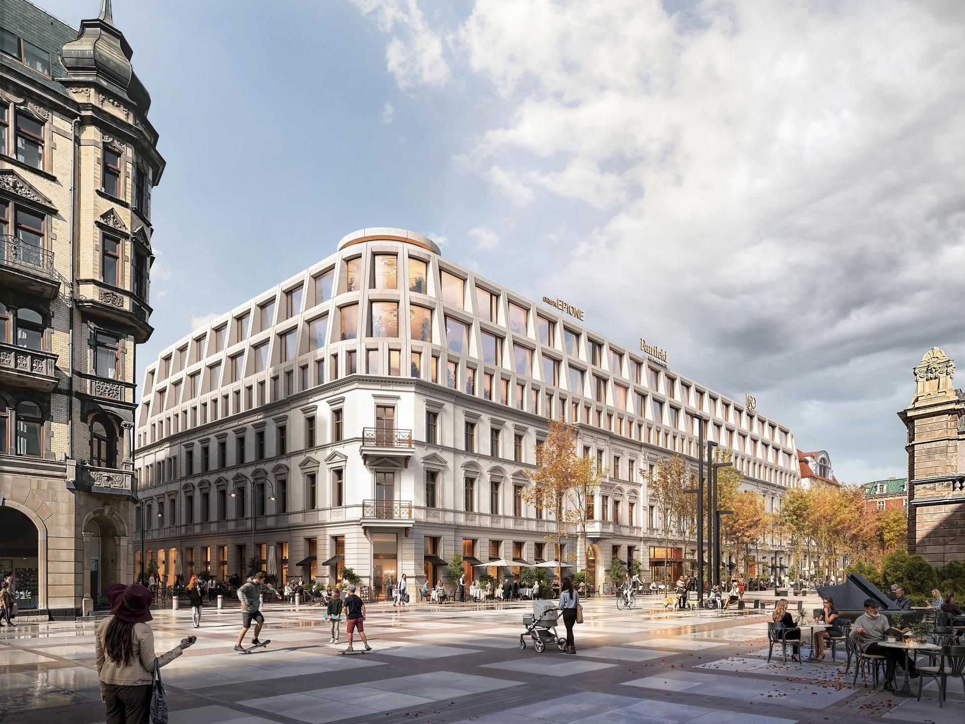 Kwartał Dworcowa, Katowice, projekt Konior Studio i Grupy Epione. Będzie tu Marriott