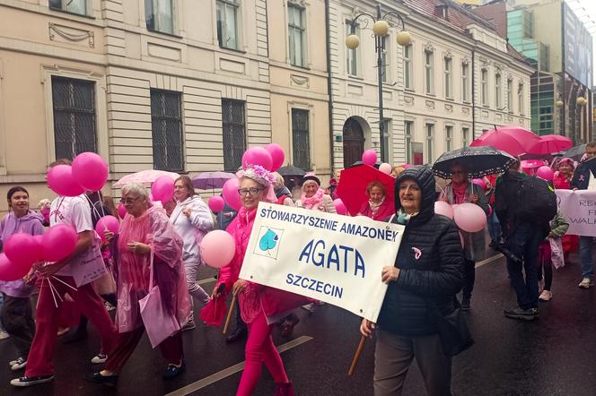 Marsz Różowej Wstążki w Szczecinie