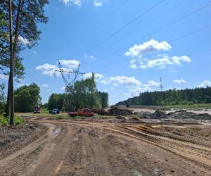 Budowa S74 Kielce - Mniów. Lipiec 2025
