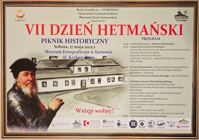 VII Dzień Hetmański w Tarnowie - plakat